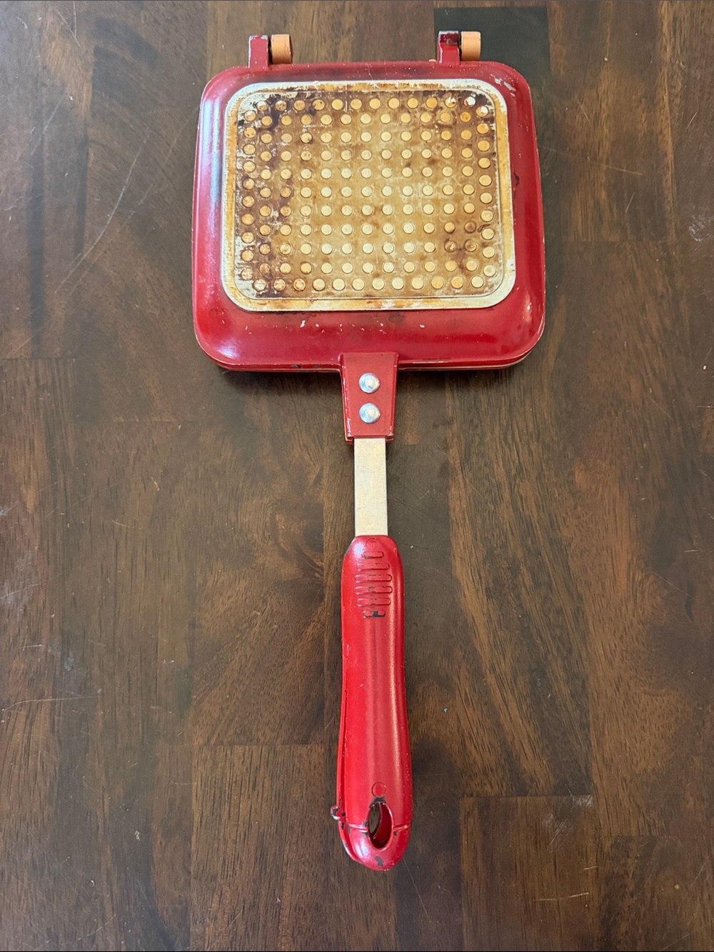 Red Copper Flipwich Stovetop Sandwich Maker
